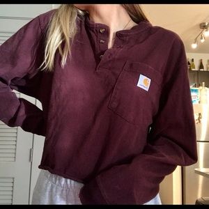 Carhartt Long Sleevr Crop Top